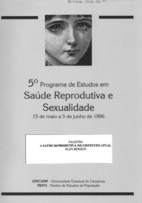 5º Programa de Estudos em Saúde Reprodutiva e Sexualidade